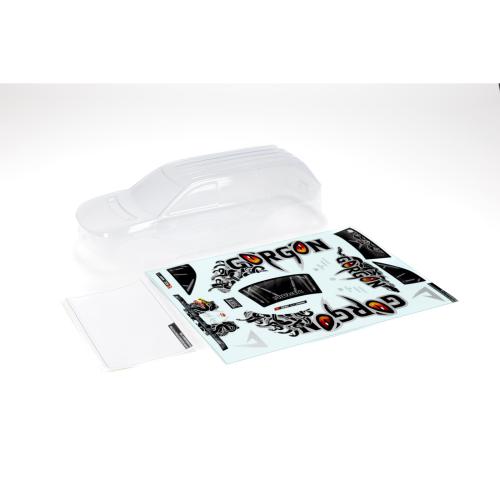 ARA402352 - GORGON Clear Body with Decals & Window Masks ARRMA ARA402352 ARA402352 - GORGON Clear Body with Decals & Window Masks ARRMA ARA402352