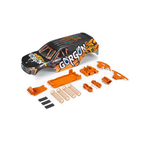ARA402357 - GORGON Painted Decaled Trimmed Body Set. Orange ARRMA ARA402357 ARA402357 - GORGON Painted Decaled Trimmed Body Set. Orange ARRMA ARA402357