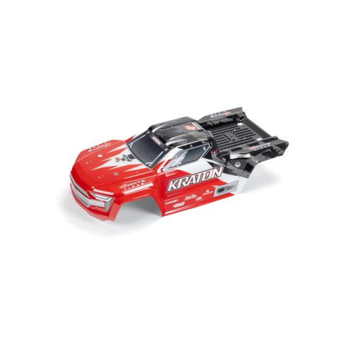 ARA402358 - Painted Decaled Trimmed Body. Red_Black: Kraton 4x4 ARRMA ARA402358 ARA402358 - Painted Decaled Trimmed Body. Red_Black: Kraton 4x4 ARRMA ARA402358