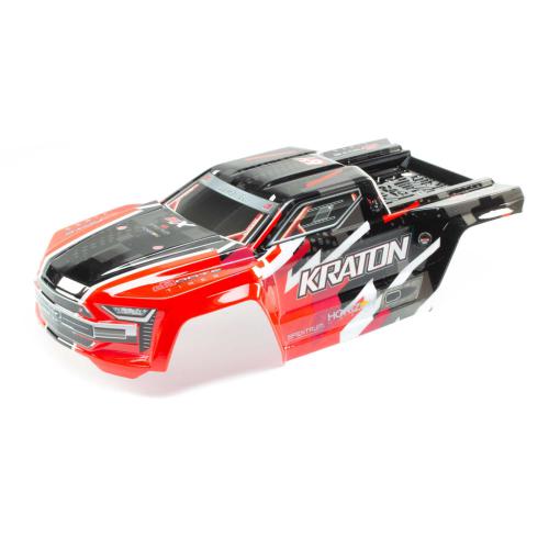 ARA406156 - 1_8 Painted Body with Decals. Red: KRATON 6S BLX ARRMA ARA406156 ARA406156 - 1_8 Painted Body with Decals. Red: KRATON 6S BLX ARRMA ARA406156