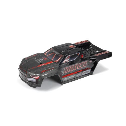 ARA406169 - KRATON 6S EXB Painted Decalled Cut Body. Black _ Red ARRMA ARA406169 ARA406169 - KRATON 6S EXB Painted Decalled Cut Body. Black _ Red ARRMA ARA406169
