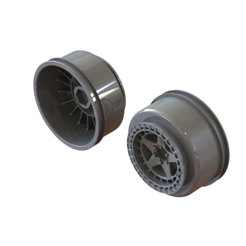 ARA510126 - SC 2.2 3.0 Wheel 14mm Hex Gun Metal (2) ARRMA ARA510126 ARA510126 - SC 2.2 3.0 Wheel 14mm Hex Gun Metal (2) ARRMA ARA510126