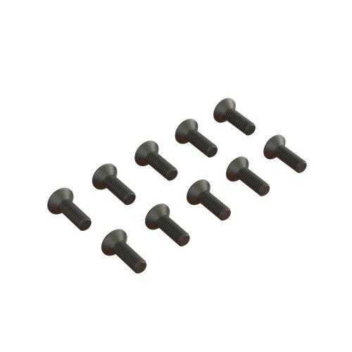 ARA702005 - Flat Head Hex Machine Screw. M2.5x8mm (10) ARRMA ARA702005 ARA702005 - Flat Head Hex Machine Screw. M2.5x8mm (10) ARRMA ARA702005