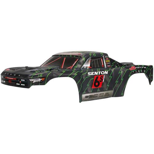 ARAC3409 - 1_7 Painted Body. Black_Green: SENTON 6S BLX ARRMA ARAC3409 ARAC3409 - 1_7 Painted Body. Black_Green: SENTON 6S BLX ARRMA ARAC3409