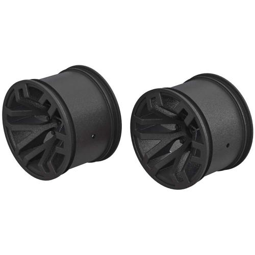 ARAC9463 - 1_10 Monster Truck Front_Rear 2.8 Wheels. 14mm Hex. Black (2) ARRMA ARAC9463 ARAC9463 - 1_10 Monster Truck Front_Rear 2.8 Wheels. 14mm Hex. Black (2) ARRMA ARAC9463