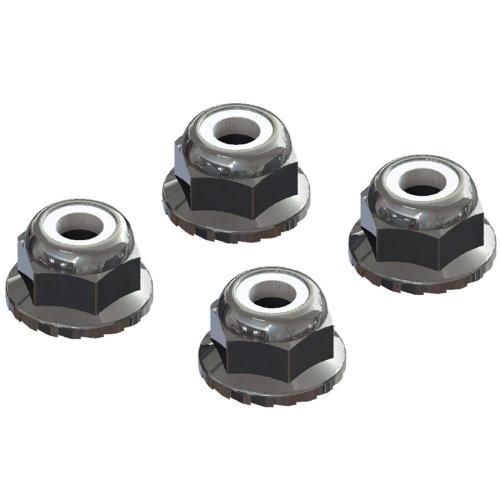 ARAC9699 - 7mm Flanged Nyloc Locknut. Silver (4) ARRMA ARAC9699 ARAC9699 - 7mm Flanged Nyloc Locknut. Silver (4) ARRMA ARAC9699