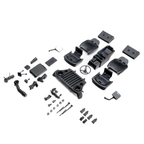 AXI-3858 - Karosseriedetails innen_auSzen CJ-7: SCX10 III Axial AXI-3858 AXI-3858 - Karosseriedetails innen_auSzen CJ-7: SCX10 III Axial AXI-3858