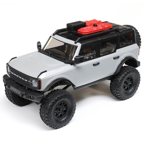 AXI00006T2 - 1_24 SCX24 2021 Ford Bronco 4WD Truck RTR. Grey Axial AXI00006T2