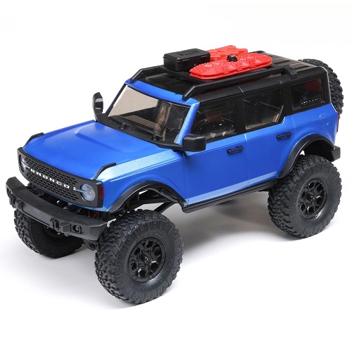 AXI00006T3 - 1_24 SCX24 2021 Ford Bronco 4WD Truck RTR. Blue Axial AXI00006T3