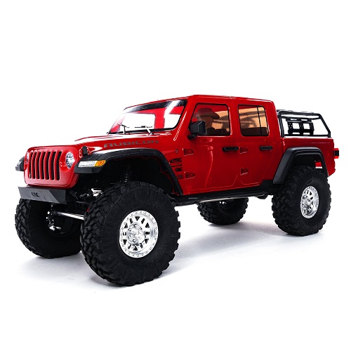 AXI03006BT2 - Axial SCX10 III Jeep JT Gladiator with Portals 1:10 - RTR. Red AXI03006BT2