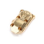 AXI302001 - Differential Cover. Brass 6.5g: SCX24. AX24