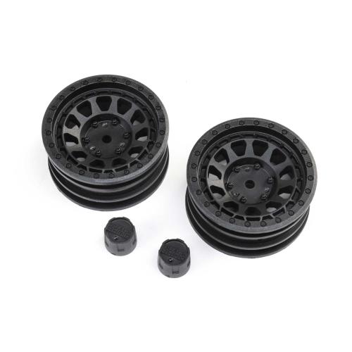 AXI43015 - Black Rhino Primm 1.9 Wheels. 12mm Hex. Black (2) Axial AXI43015 AXI43015 - Black Rhino Primm 1.9 Wheels. 12mm Hex. Black (2) Axial AXI43015
