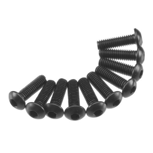 AXIC0115 - Hex Socket Button Head M3x10mm Black (10) Axial AXIC0115 AXIC0115 - Hex Socket Button Head M3x10mm Black (10) Axial AXIC0115
