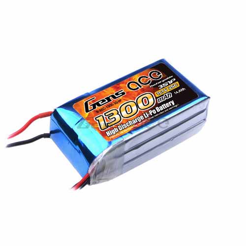 B-25C-1300-3S1P - LIPO 803562 1300mAh 25C 11.1V_GENS ACE B-25C-1300-3S1P B-25C-1300-3S1P - LIPO 803562 1300mAh 25C 11.1V_GENS ACE B-25C-1300-3S1P