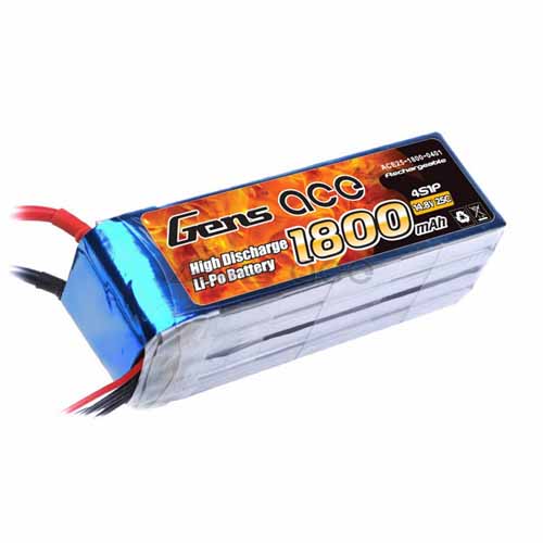 B-25C-1800-4S1P - LIPO 823082 1800mAh 25C 14.8V_GENS ACE B-25C-1800-4S1P B-25C-1800-4S1P - LIPO 823082 1800mAh 25C 14.8V_GENS ACE B-25C-1800-4S1P