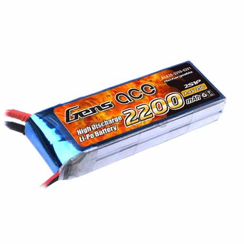 B-25C-2200-2S1P - LIPO 803496 2200mAh 25C 7.4V_GENS ACE B-25C-2200-2S1P B-25C-2200-2S1P - LIPO 803496 2200mAh 25C 7.4V_GENS ACE B-25C-2200-2S1P