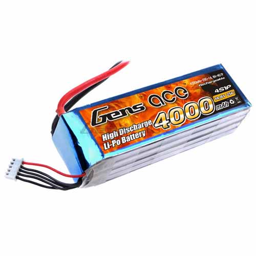 B-25C-4000-4S1P - LIPO 8542125 4000mAh 25C 14.8V_GENS ACE B-25C-4000-4S1P B-25C-4000-4S1P - LIPO 8542125 4000mAh 25C 14.8V_GENS ACE B-25C-4000-4S1P