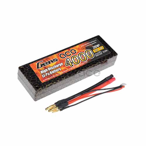 B-30C-4000-2S1P-HC-9 - LIPO AP8542125 4000mAh 30C 7.4V_GENS ACE 9B B-30C-4000-2S1P-HC-9 B-30C-4000-2S1P-HC-9 - LIPO AP8542125 4000mAh 30C 7.4V_GENS ACE 9B B-30C-4000-2S1P-HC-9