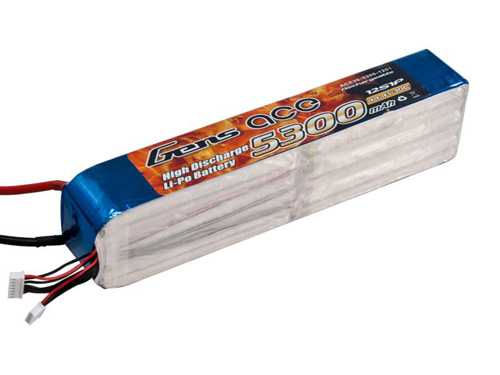 B-30C-5300-12S1P - LIPO 5300mAh 30C 44.4V_GENS ACE B-30C-5300-12S1P B-30C-5300-12S1P - LIPO 5300mAh 30C 44.4V_GENS ACE B-30C-5300-12S1P