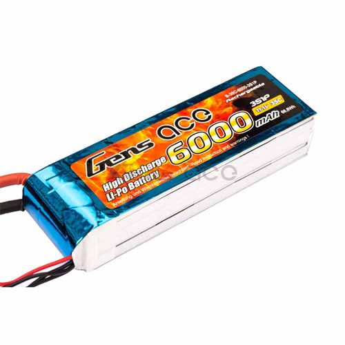 B-35C-6000-3S1P - LIPO 6000mAh 35C 11.1V_GENS ACE B-35C-6000-3S1P B-35C-6000-3S1P - LIPO 6000mAh 35C 11.1V_GENS ACE B-35C-6000-3S1P