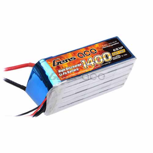 B-40C-1400-6S1P - LIPO 1400mAh 40C 22.2V_GENS ACE B-40C-1400-6S1P B-40C-1400-6S1P - LIPO 1400mAh 40C 22.2V_GENS ACE B-40C-1400-6S1P