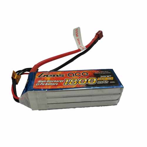 B-40C-1800-3S1P - LIPO 1800mAh 40C 11.1V_GENS ACE B-40C-1800-3S1P B-40C-1800-3S1P - LIPO 1800mAh 40C 11.1V_GENS ACE B-40C-1800-3S1P