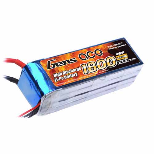 B-40C-1800-4S1P - LIPO 1800mAh 40C 14.8V_GENS ACE B-40C-1800-4S1P B-40C-1800-4S1P - LIPO 1800mAh 40C 14.8V_GENS ACE B-40C-1800-4S1P