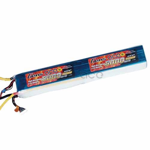 B-45C-5000-12S1P - LIPO 5000mAh 45C 44.4V_GENS ACE B-45C-5000-12S1P B-45C-5000-12S1P - LIPO 5000mAh 45C 44.4V_GENS ACE B-45C-5000-12S1P