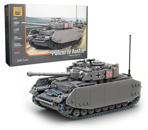 BA0161 - BuildArmy WW2 Panzer IV Ausf. H (947 Teile) BA0161 BA0161 - BuildArmy WW2 Panzer IV Ausf. H (947 Teile) BA0161