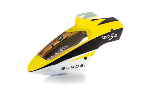 BLH1102 - Kabinenhaube. gelb - 120 S2 Blade BLH1102