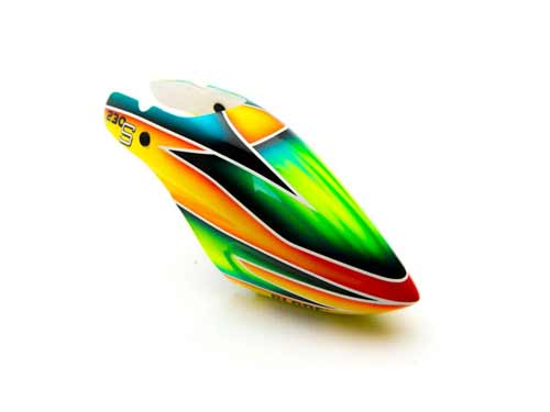BLH1575 - Optionale Kabinenhaube aus GFK orange - 230 S Blade BLH1575 BLH1575 - Optionale Kabinenhaube aus GFK orange - 230 S Blade BLH1575