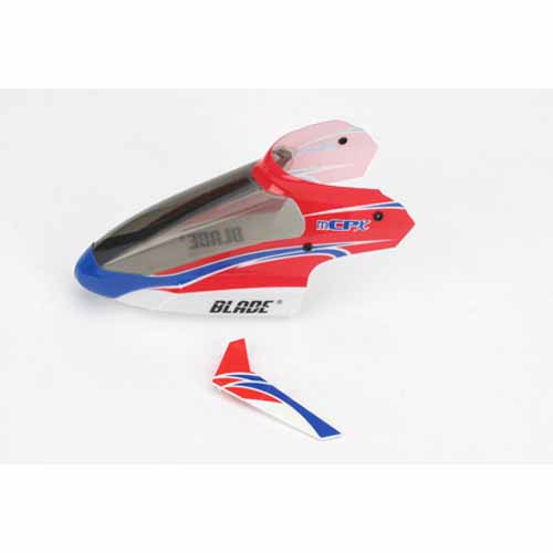 BLH3518 - Kabinenhaube mit Seitenleitwerk Rot - mCP X Blade BLH3518 BLH3518 - Kabinenhaube mit Seitenleitwerk Rot - mCP X Blade BLH3518