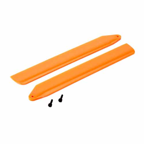 BLH3716OR - Hauptrotorblaetter Hi-Performance orange - 130 X Blade BLH3716OR