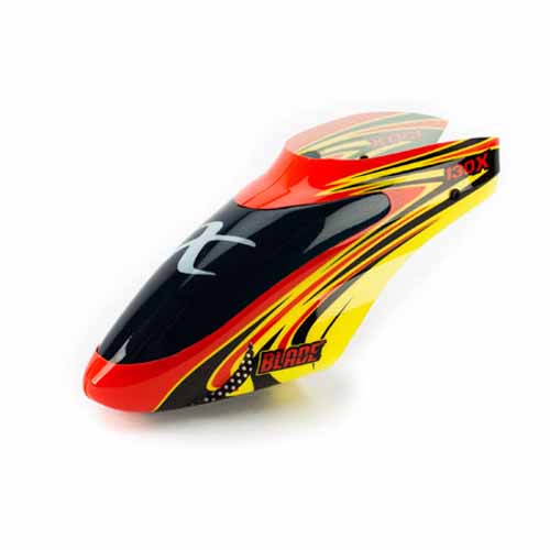 BLH3722B - Kabinenhaube rot_gelb - 130 X Blade BLH3722B BLH3722B - Kabinenhaube rot_gelb - 130 X Blade BLH3722B