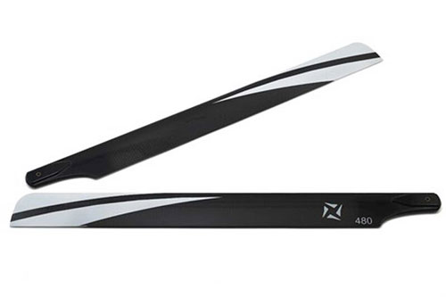 BLH4901 - 480mm CF Hauptrotorblaetter Blade BLH4901 BLH4901 - 480mm CF Hauptrotorblaetter Blade BLH4901