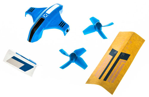 BLH9809 - Haube inkl. Propeller blau - Inductrix Switch Blade BLH9809 BLH9809 - Haube inkl. Propeller blau - Inductrix Switch Blade BLH9809