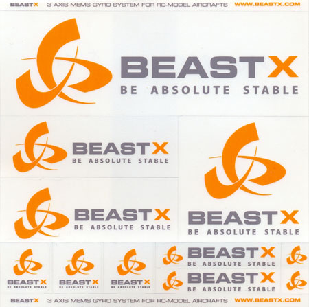BXA-DB1 - BEASTX Dekorbogen BXA-DB1