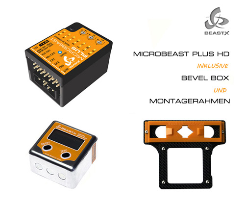 BXM76500-BB-MR - MICROBEAST Plus HD + Bevel Box + Montagerahmen BEASTX BXM76500-BB-MR