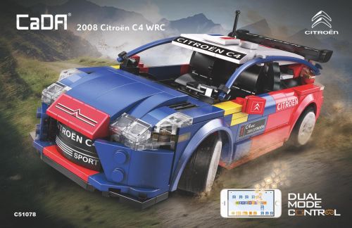 C51078W - CaDA Citroen C4 WRC Rally Auto 2008 1_20 (329 Teile) (neue Version) C51078W C51078W - CaDA Citroen C4 WRC Rally Auto 2008 1_20 (329 Teile) (neue Version) C51078W