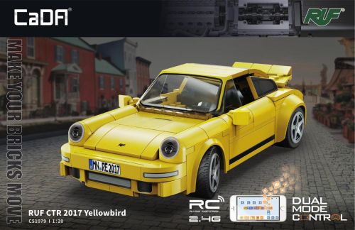 C51079W - CaDA RUF Yellow Bird 1_20 (235 Teile) (neue Version) C51079W C51079W - CaDA RUF Yellow Bird 1_20 (235 Teile) (neue Version) C51079W