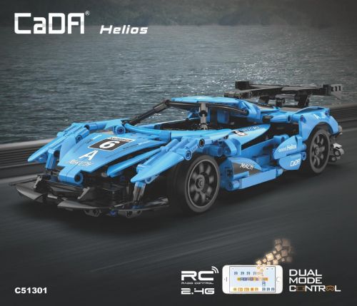 C51301W - CaDa Helios IE Sports Car (419 Teile) C51301W C51301W - CaDa Helios IE Sports Car (419 Teile) C51301W