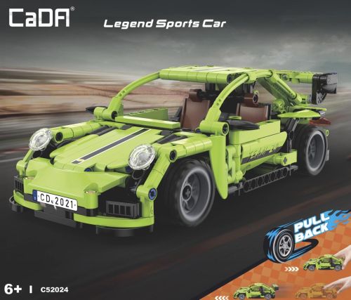 C52024W - CaDA Legend Sports Car Pullback (387 Teile) C52024W C52024W - CaDA Legend Sports Car Pullback (387 Teile) C52024W