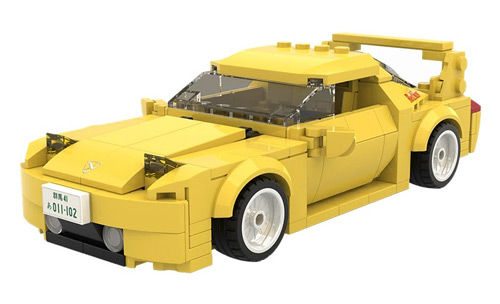 C55013W - CaDA Initial-D Mazda FD35 RX-7 1_24 (278 Teile) C55013W C55013W - CaDA Initial-D Mazda FD35 RX-7 1_24 (278 Teile) C55013W