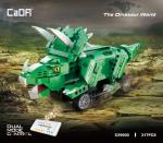 C59002W - CaDA The Dinosaur World Triceratops (317 Teile)