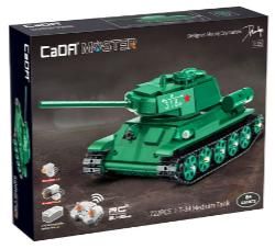 C61072W - CaDA T-34 Medium Tank 1_35 (722 Teile) C61072W C61072W - CaDA T-34 Medium Tank 1_35 (722 Teile) C61072W