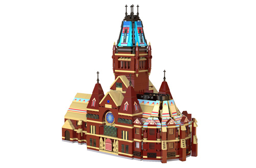 C66017W - CaDA Harvard Gedaechnis Halle (1411 Teile) C66017W C66017W - CaDA Harvard Gedaechnis Halle (1411 Teile) C66017W