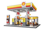 C66026W - CaDA Shell Tankstelle (1222 Teile)