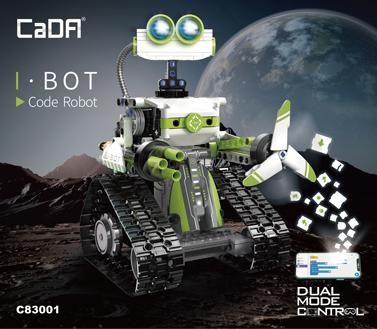 C83001W - CaDA I.Bot Code Roboter 1_12 (434 Teile) (neue Version 2025) C83001W C83001W - CaDA I.Bot Code Roboter 1_12 (434 Teile) (neue Version 2025) C83001W