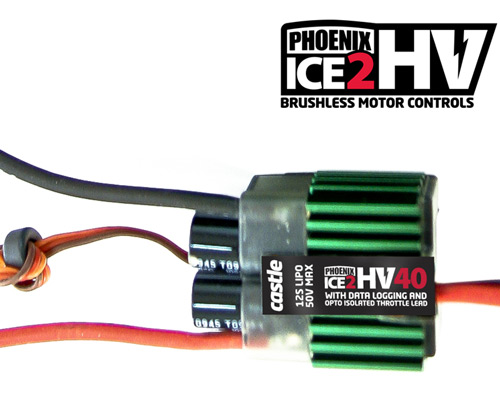 CC-010-0073-01 - Phoenix ICE2 HV 40 Brushless Speed Controller CastleCreations CC-010-0073-01