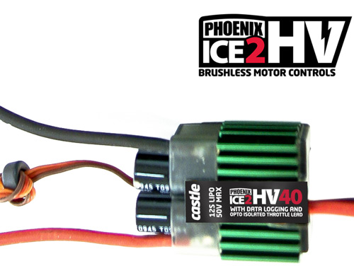 CC-010-0073-01 - Phoenix ICE2 HV 40 Brushless Speed Controller CastleCreations CC-010-0073-01 CC-010-0073-01 - Phoenix ICE2 HV 40 Brushless Speed Controller CastleCreations CC-010-0073-01